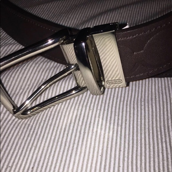 Coach Signature Leather Reversible Belt F66125 - Picture 3 of 6
